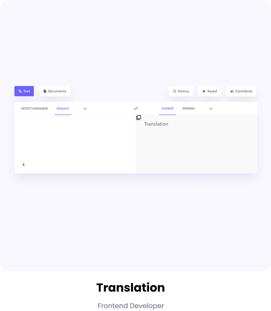 Translation Section Preview